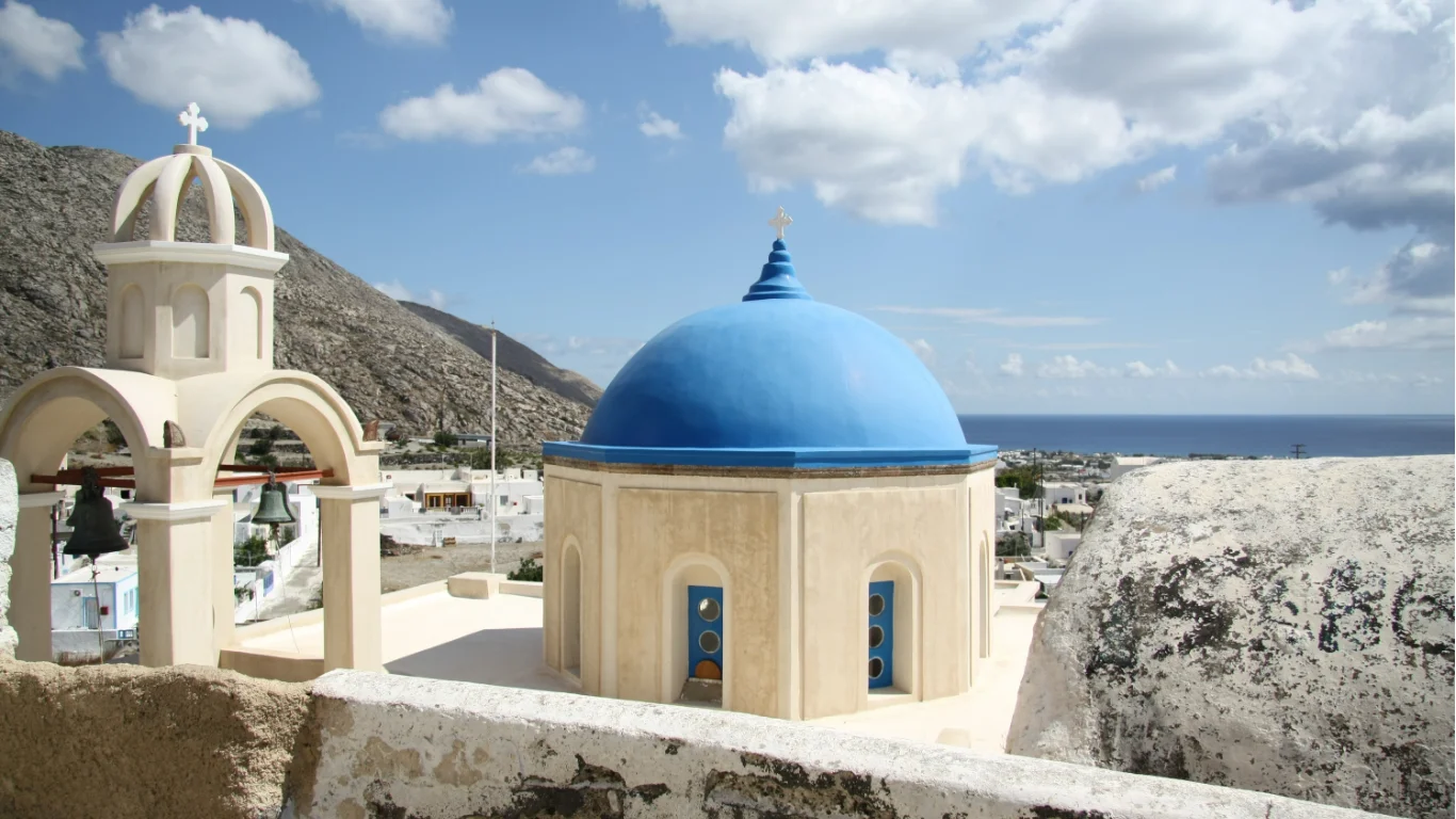 Santorini Mykonos Tourism Drop